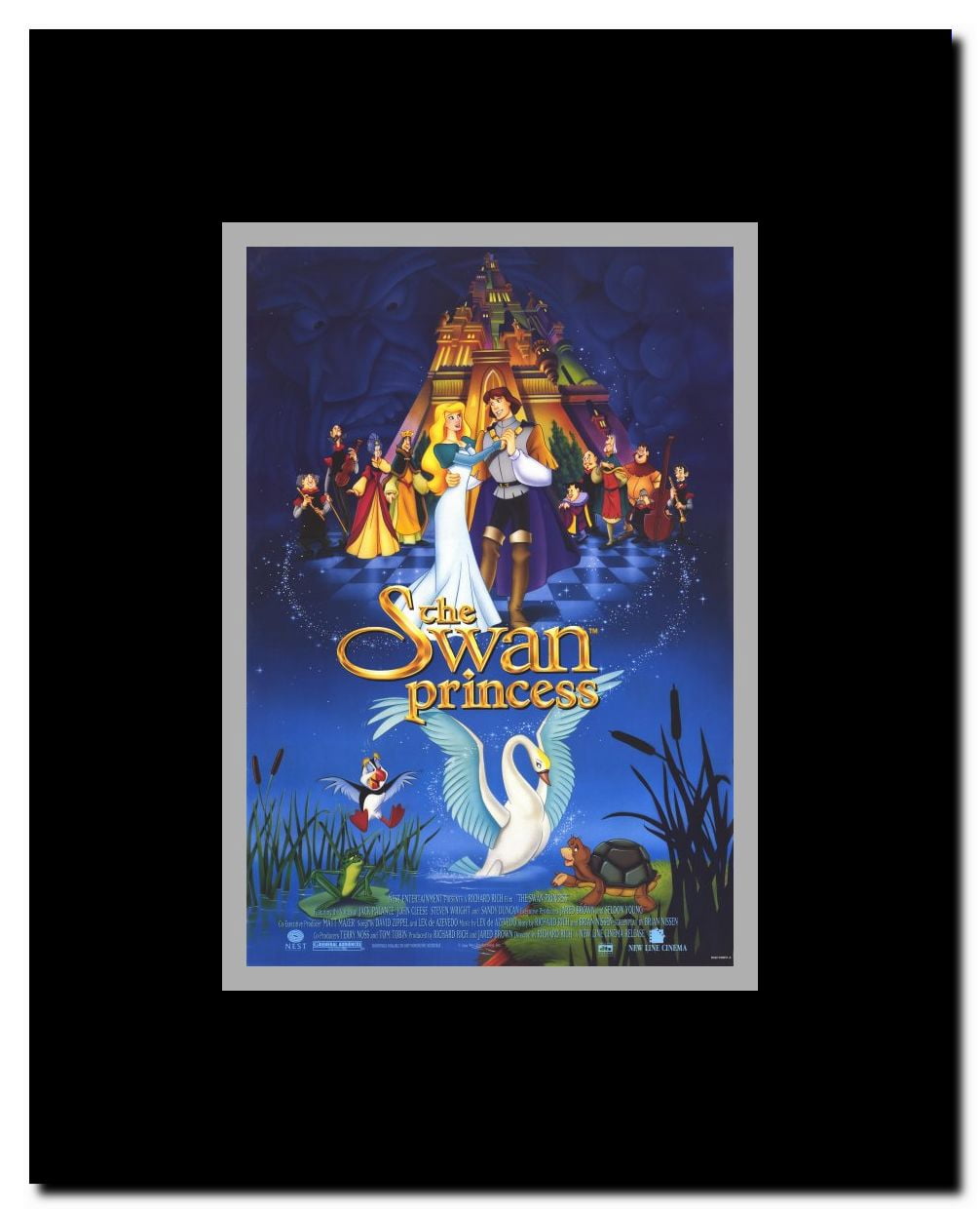 The Swan Princess Framed Movie Poster