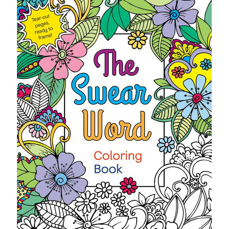 Teacher Swear Word Coloring Book for Adults Graphic by plrwithease