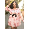 thumbnail image 1 of The Sweet Like Ice Cream Chiffon Empire Waist Dress in Floral Print, 1 of 4