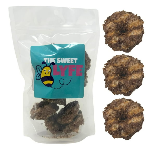 The Sweet Lyfe Freeze Dried Caramel Coconut Fudge Cookies, 6 oz