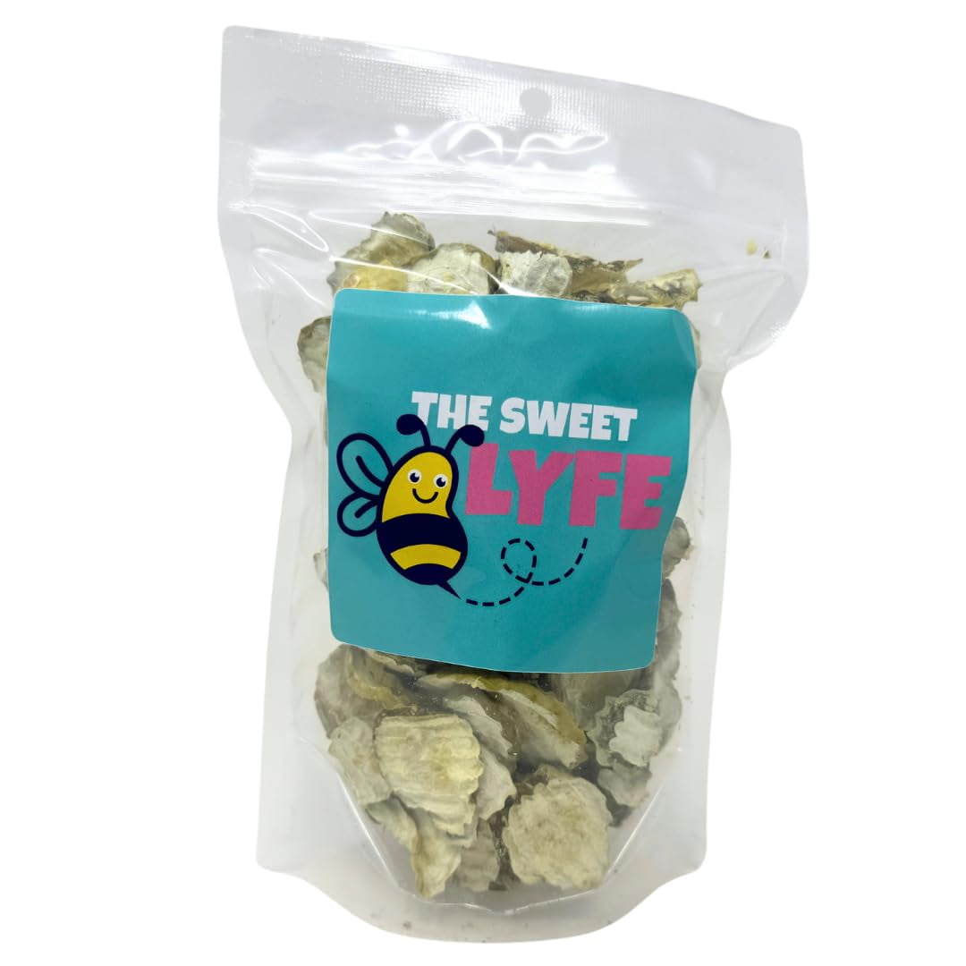 The Sweet Lyfe Freeze Dried Dill Pickle Chips, 1 oz