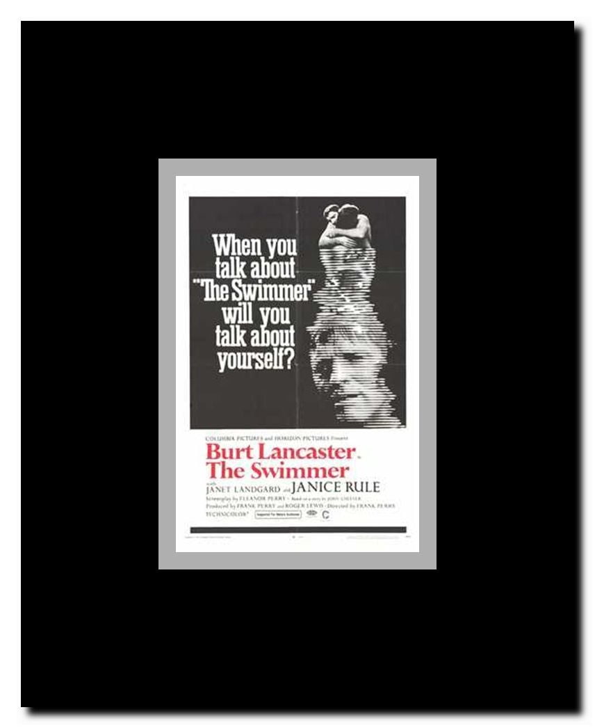The Swimmer Framed Movie Poster