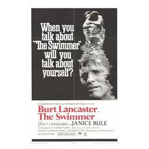 The Swimmer Movie Poster (11 x 17)