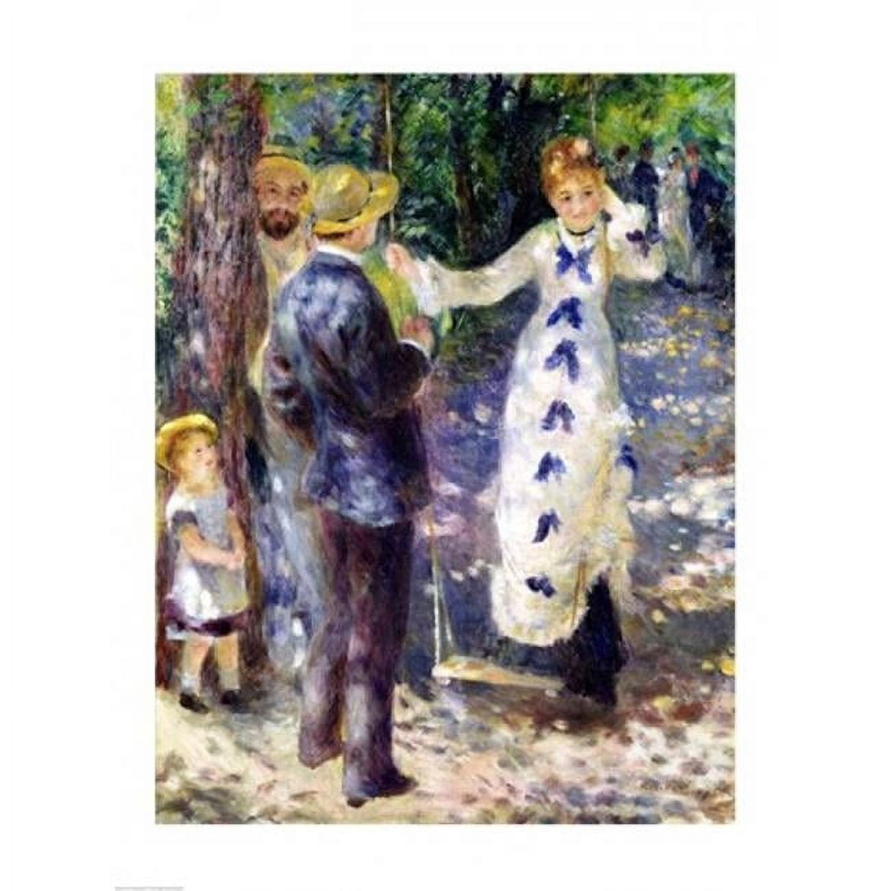 The Swing 1876 Poster Print by Pierre-Auguste Renoir - 18 x 24 in ...