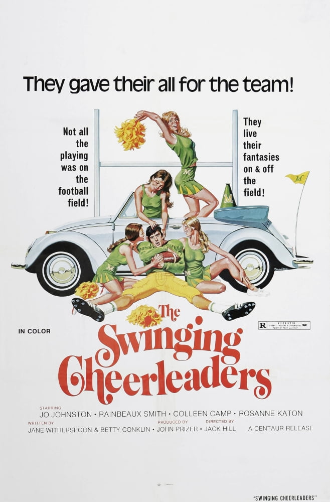 The Swinging Cheerleaders U Canvas Art - (24 x 36)