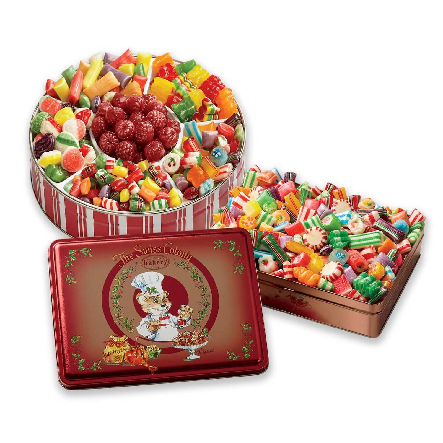 The Swiss Colony Classic Christmas Candy Gift Bundle
