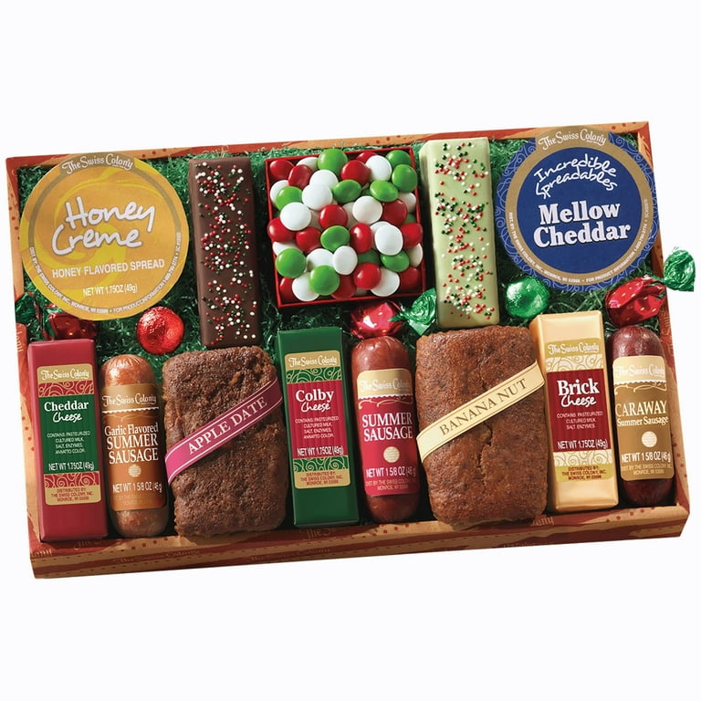 The Swiss Colony Lucky 13 Feast Holiday Gift Basket, 1 lb. 8.5 oz