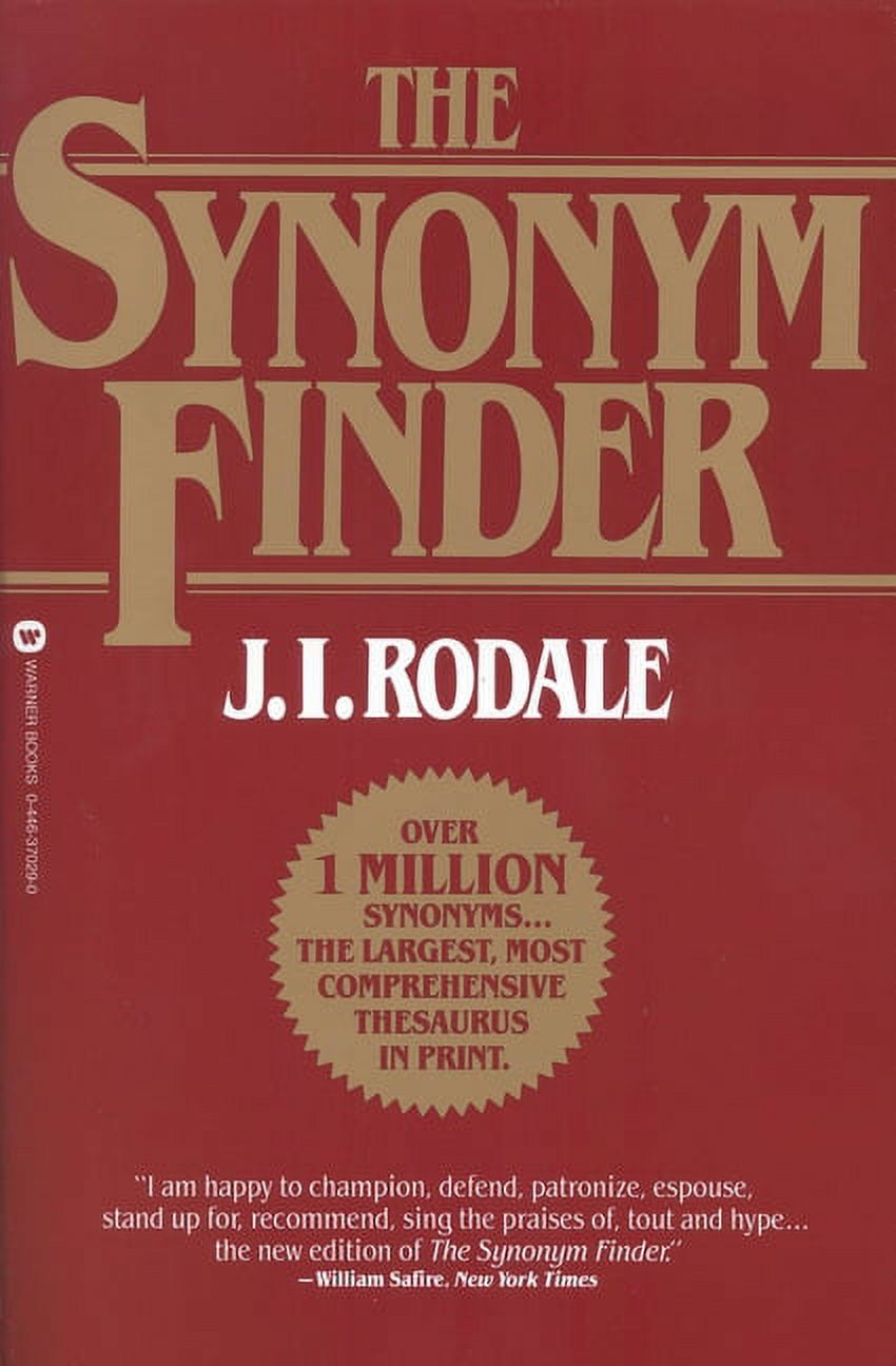 The Synonym Finder (Paperback)