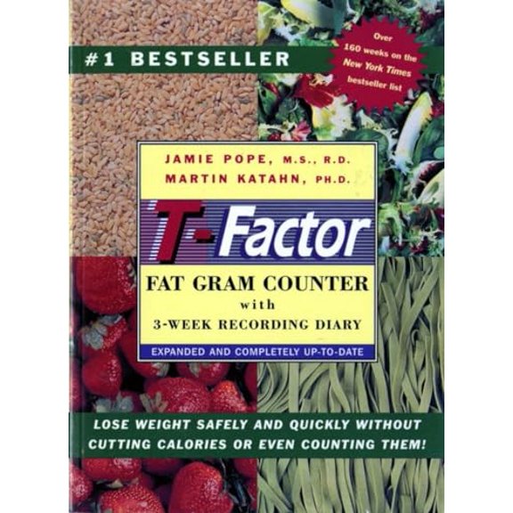 Pre-Owned The T-Factor Fat Gram Counter, 9780393313314, 039331331X, Paperback, Expanded, Updated edition