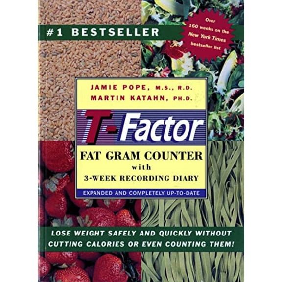 Pre-Owned The T-Factor Fat Gram Counter, 9780393313314, 039331331X, Paperback, Expanded, Updated edition