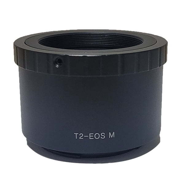 The T2-EOS-M mount adapter is compatible with the EF-M mount for Canon mirrorless cameras