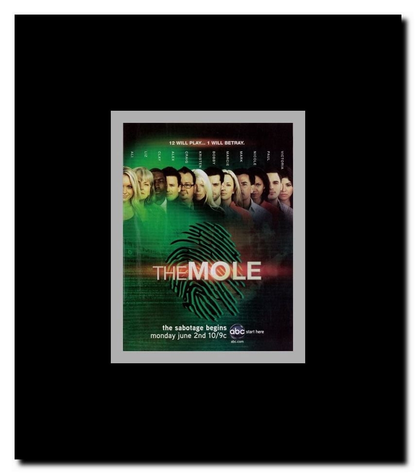 The (TV) Mole Framed Movie Poster