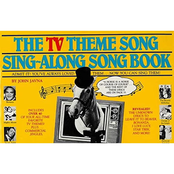 Pre-Owned The TV Theme Song Sing-Along Songbook Paperback