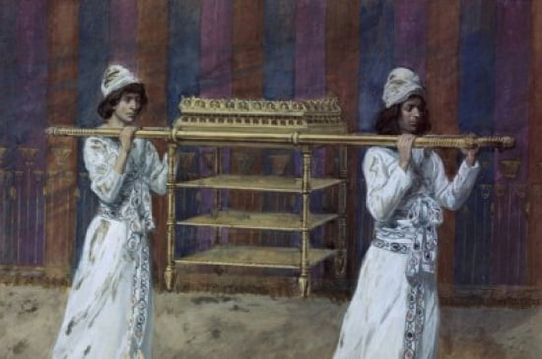 The Table of Offerings James J Tissot (1836-1902French) Jewish Museum New York Canvas Art - James Tissot (18 x 24)