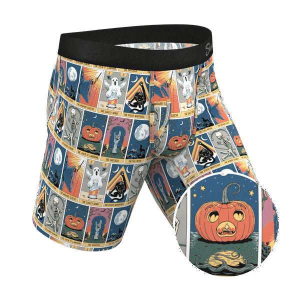 The Taboo - Shinesty Tarot Cards Long Leg Ball Hammock Pouch Underwear With Fly  XL