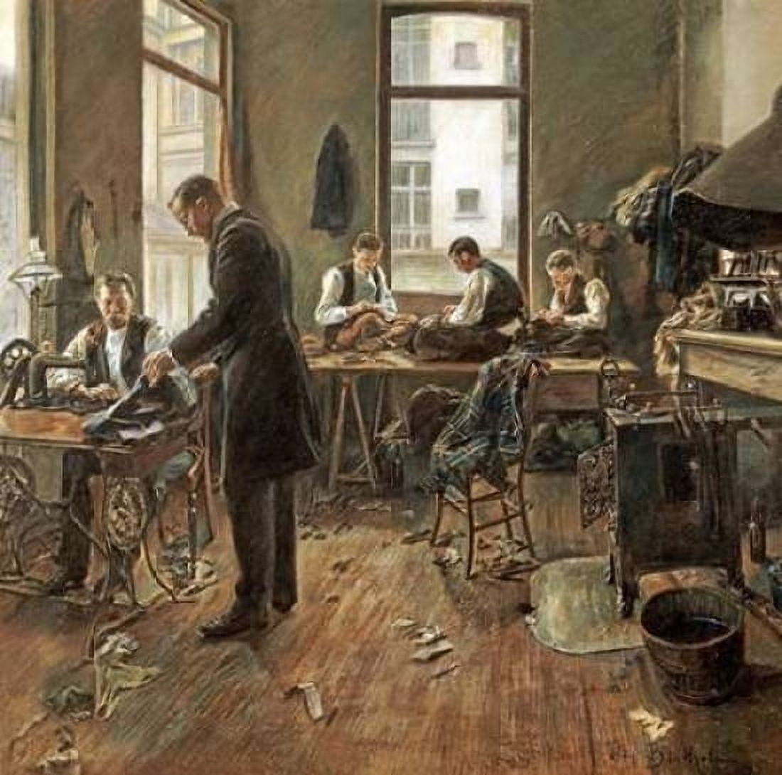 The Tailors Canvas Art - Leon Bartholomee (24 x 24)