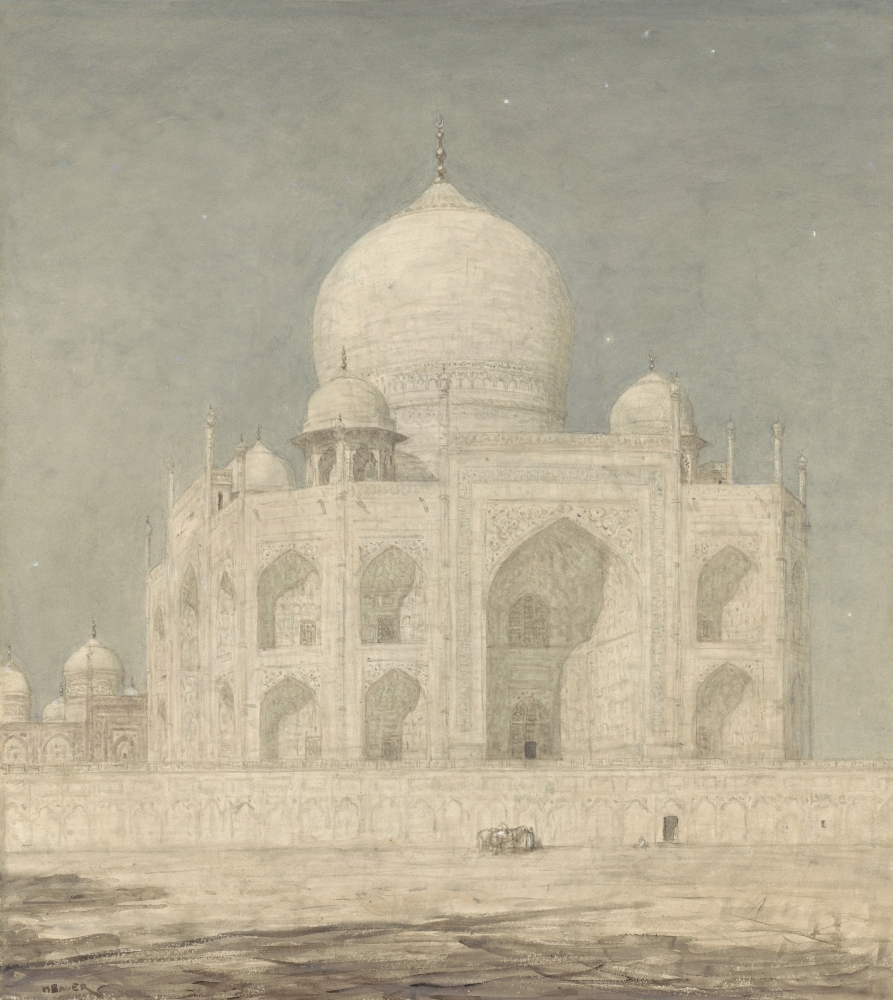 The Taj Mahal Canvas Art - (24 x 36)