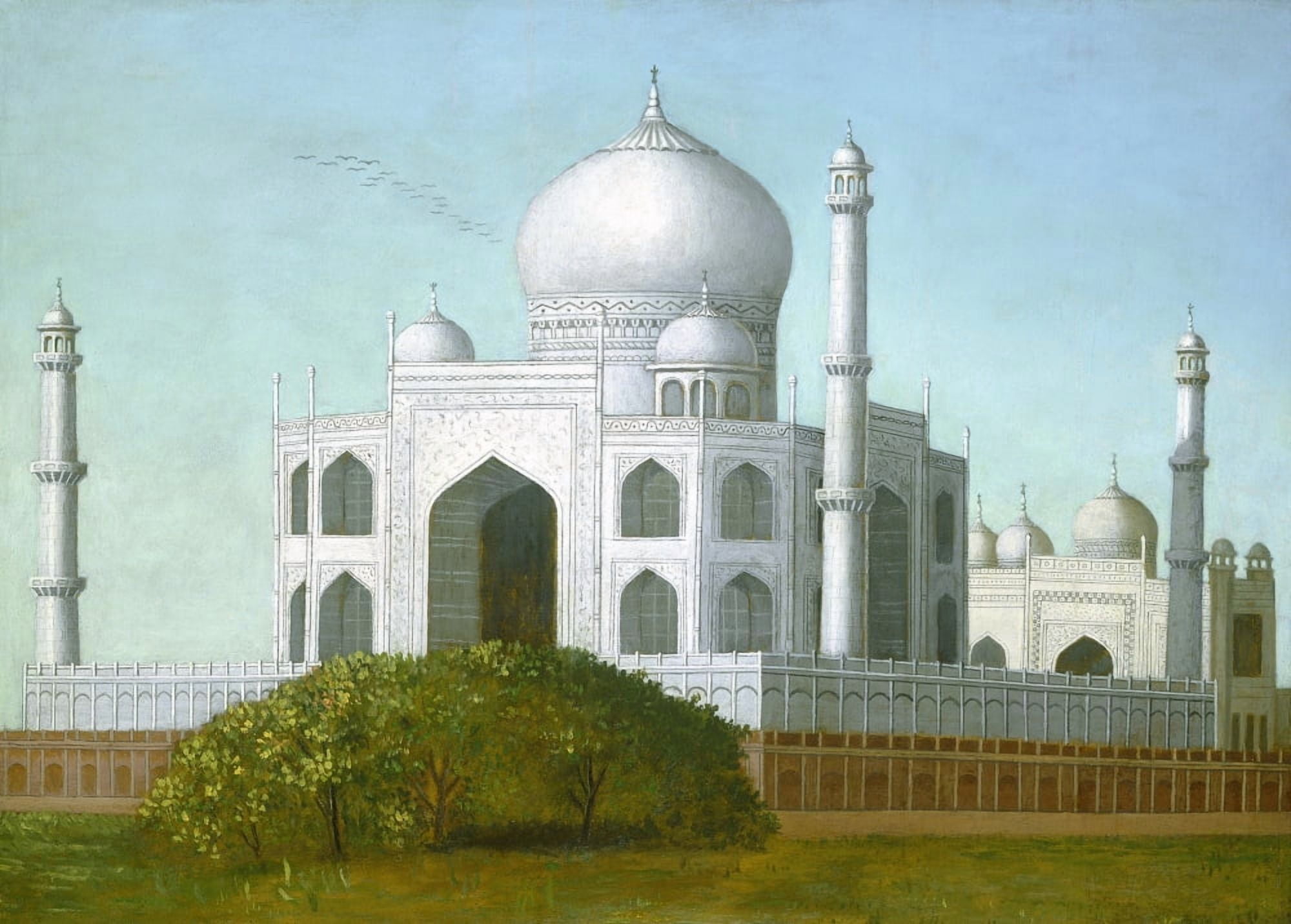 The Taj Mahal Canvas Art - (36 x 24)