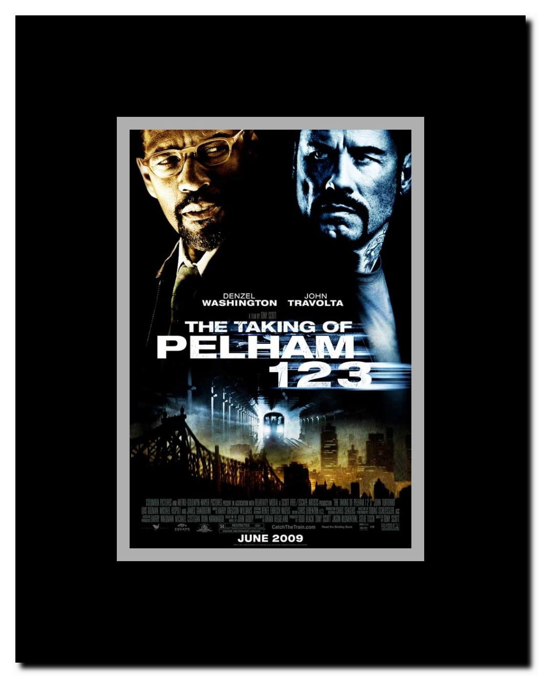The Taking of Pelham 123 Framed Movie Poster