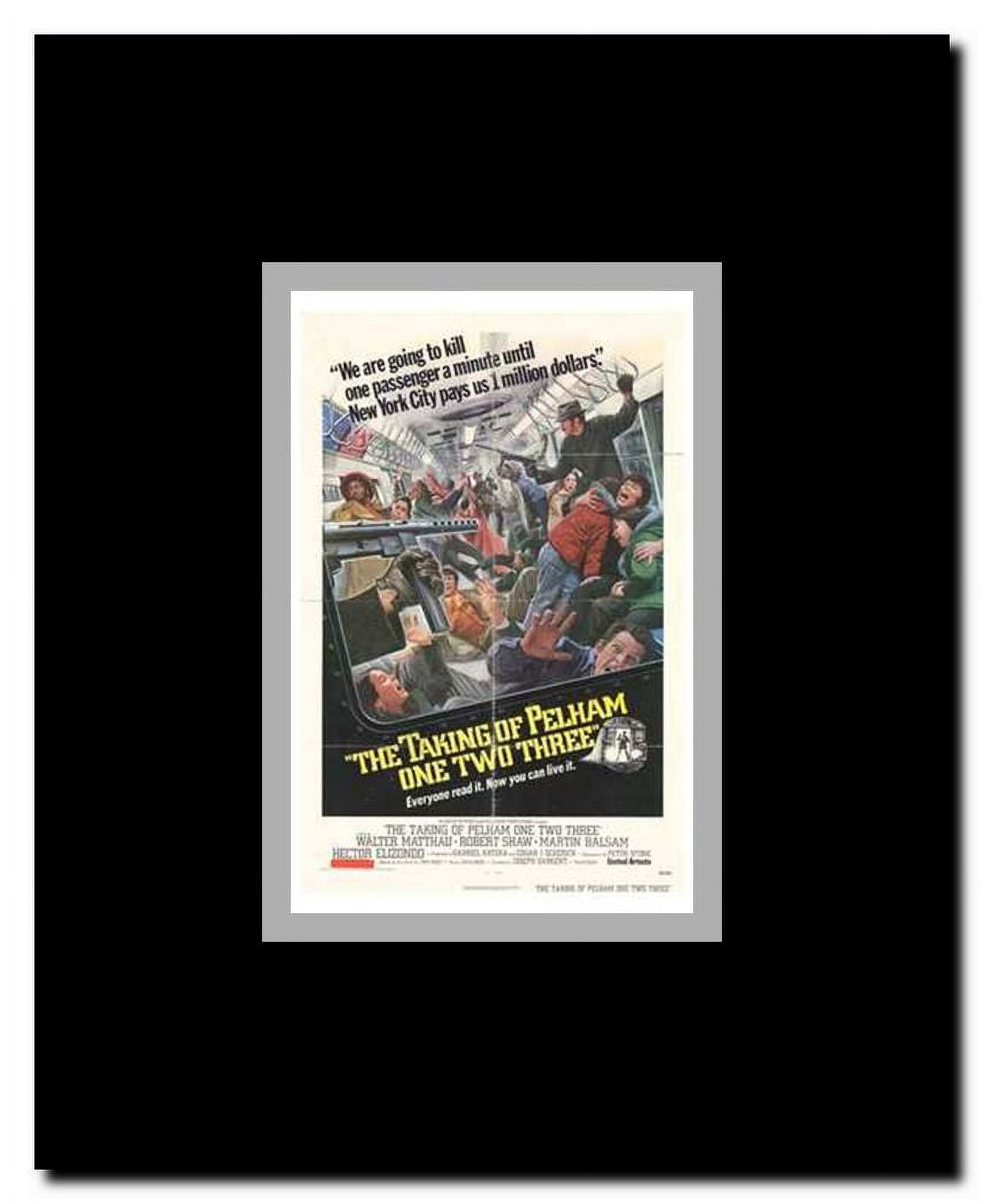 The Taking of Pelham One Two Three Framed Movie Poster