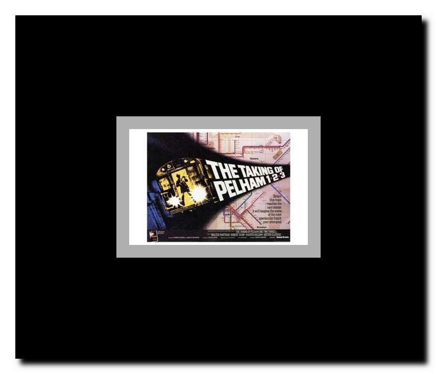 The Taking of Pelham One Two Three Framed Movie Poster