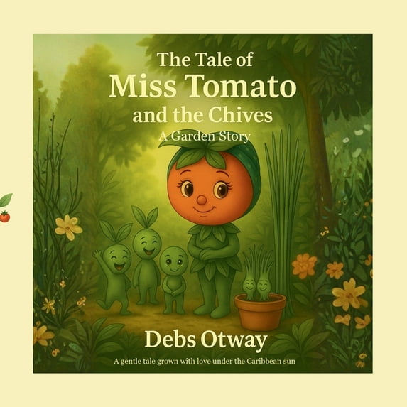 The Tale of Miss Tomato and the Chives A Garden Story: A gentle tale grown with love under the Caribbean sun, (Paperback)