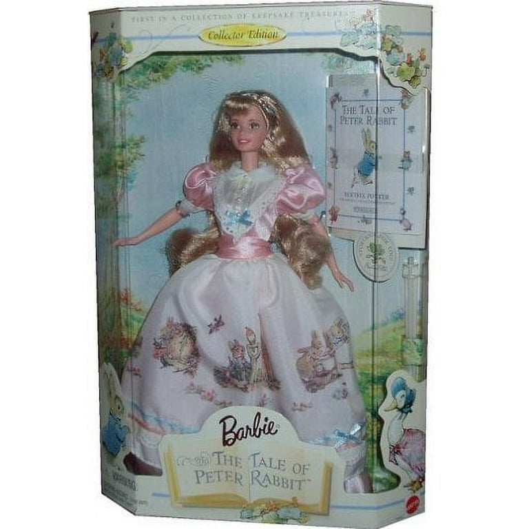 The Tale of Peter Rabbit Barbie Doll Collector Edition 1997 Mattel 19360