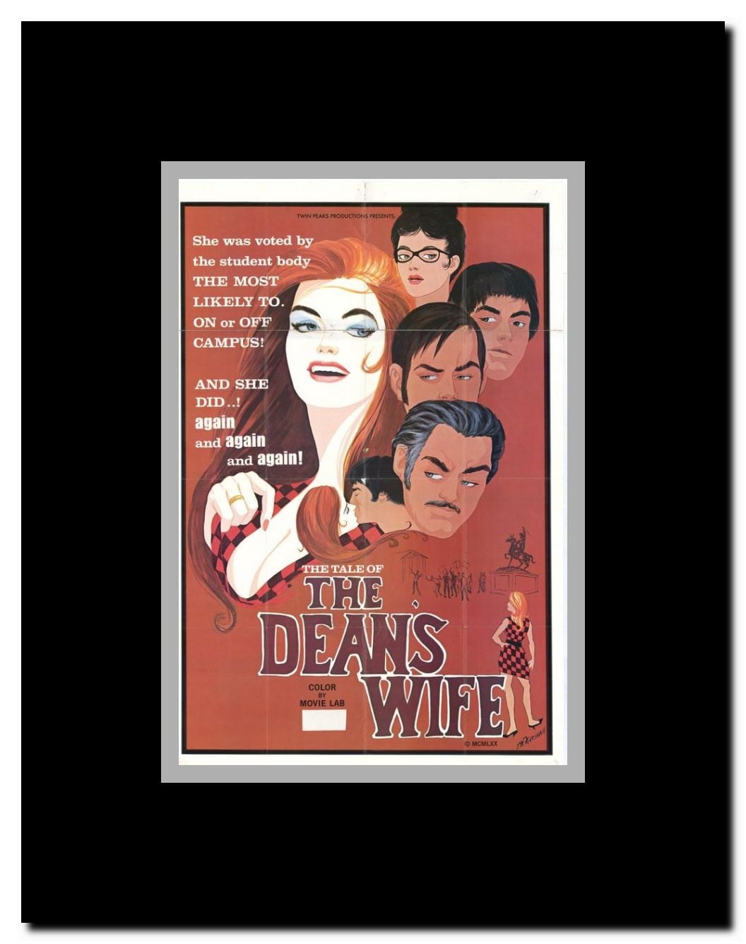 The Tale of the Dean's Wife Framed Movie Poster