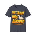 thumbnail image 1 of The Talent Has Arrived Funny Cornhole Family Graphic Novelty Unisex T-Shirt, 1 of 8