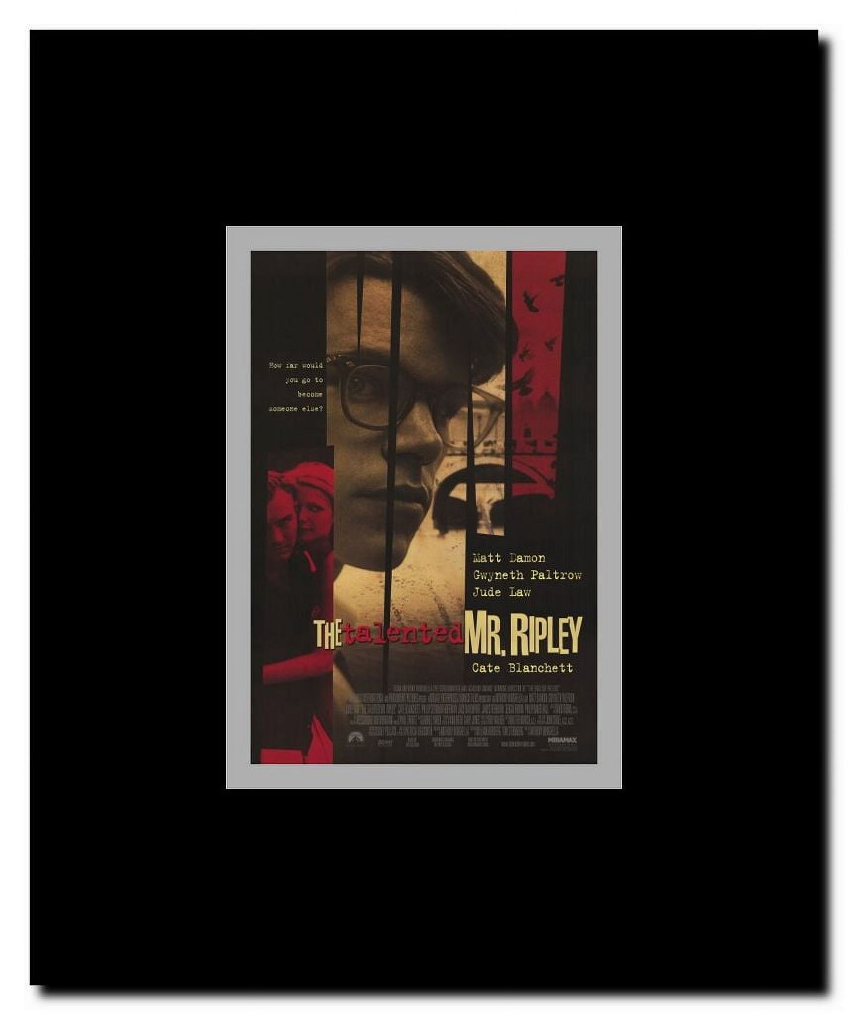 The Talented Mr. Ripley Framed Movie Poster