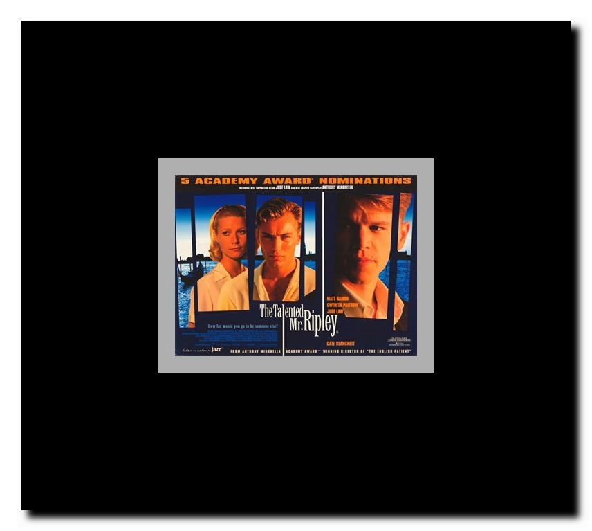 The Talented Mr. Ripley Framed Movie Poster