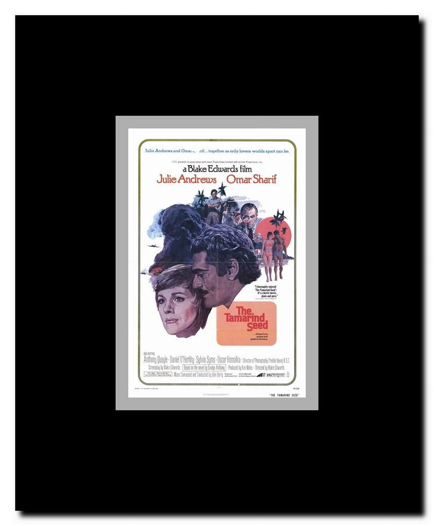 The Tamarind Seed Framed Movie Poster