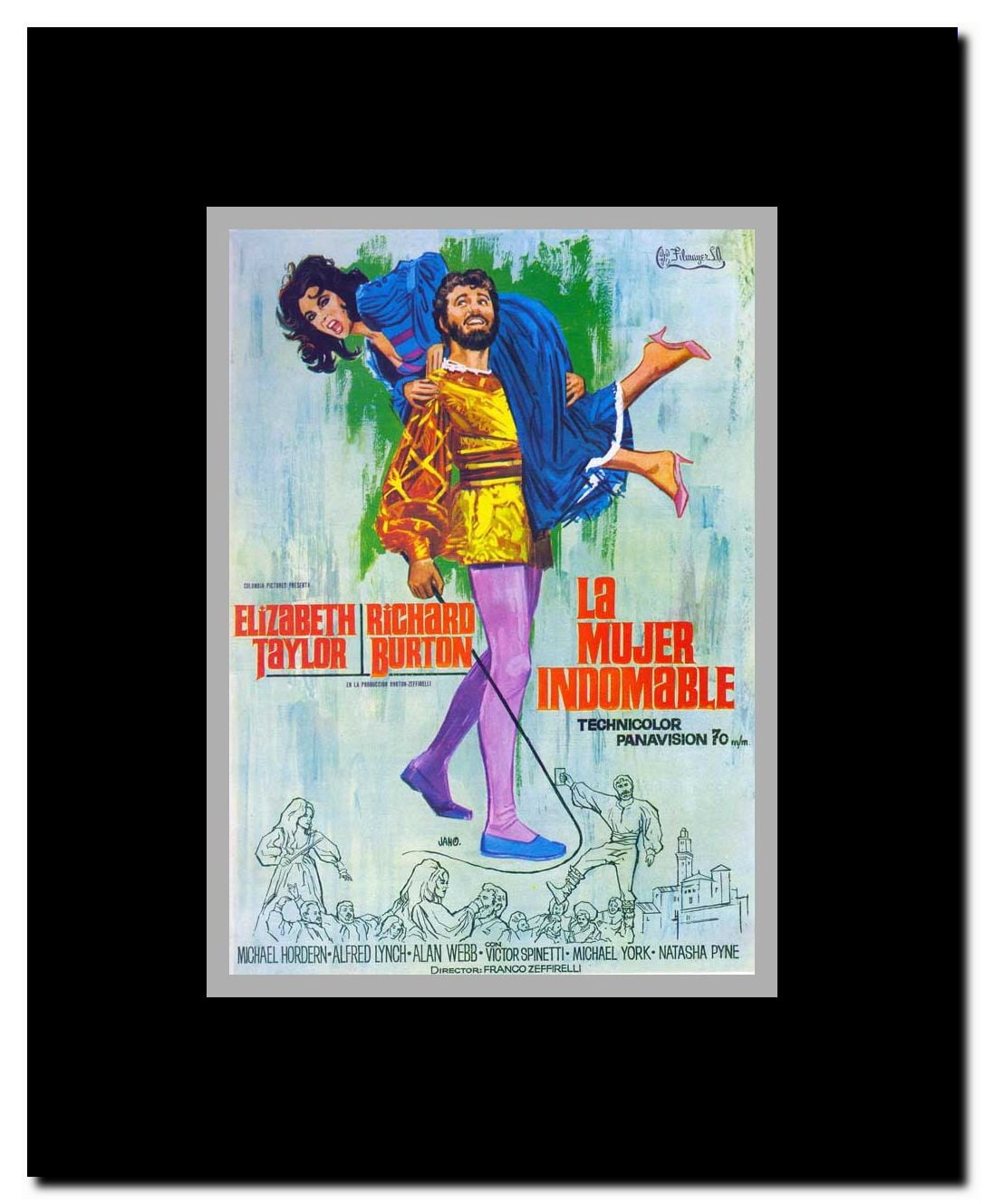 The Taming of the Shrew Framed Movie Poster