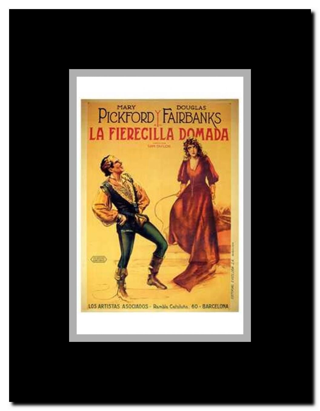 The Taming of the Shrew Framed Movie Poster