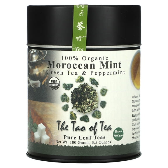 The Tao of Tea Moraccan Mint Loose Leaf Tin 3.5 oz.