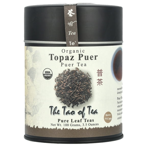 The Tao of Tea Topaz Puer Loose Leaf Tin 3.5 oz.