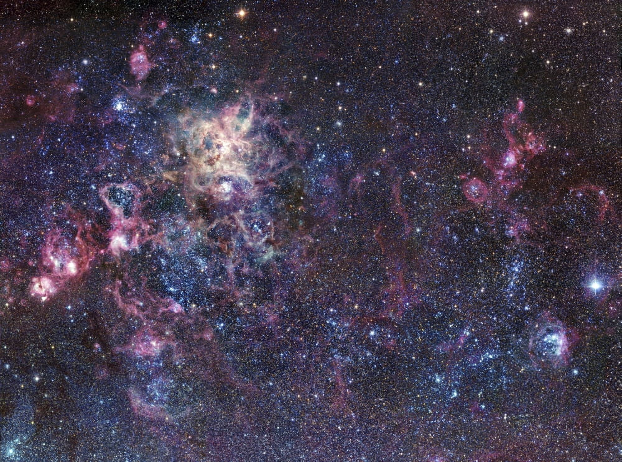 The Tarantula Nebula Canvas Art - Robert GendlerStocktrek Images (17 x 12)