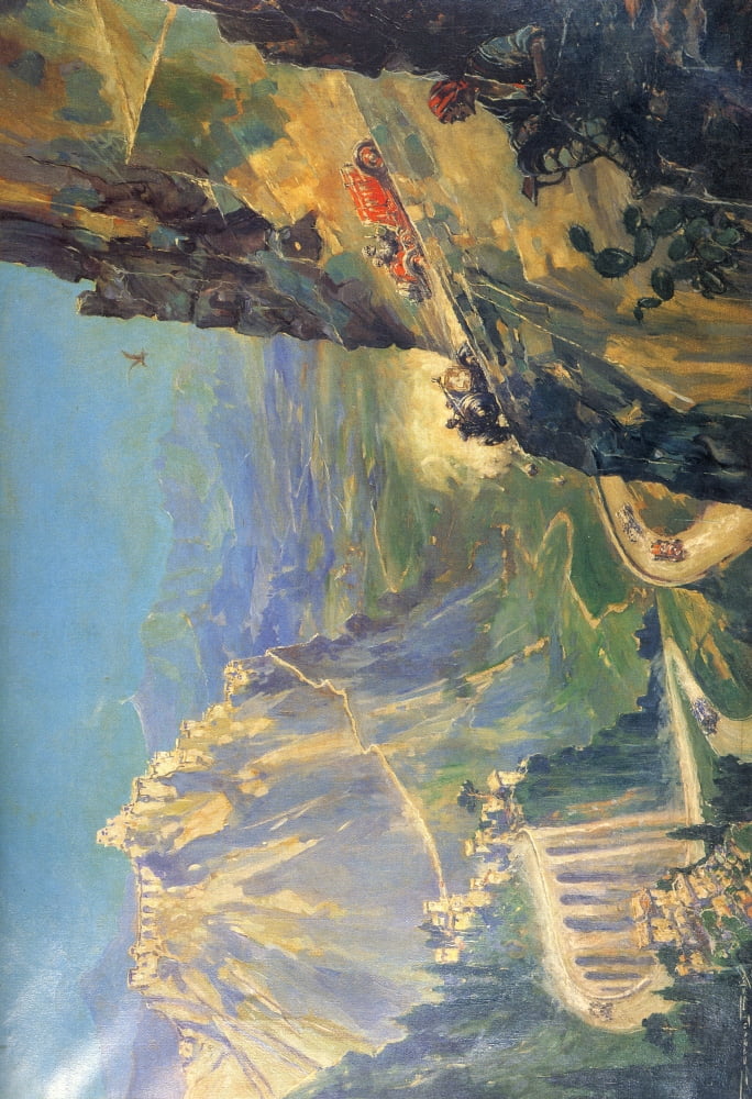 The Targa Florio Canvas Art - Frederick Gordon Crosby (18 x 24)