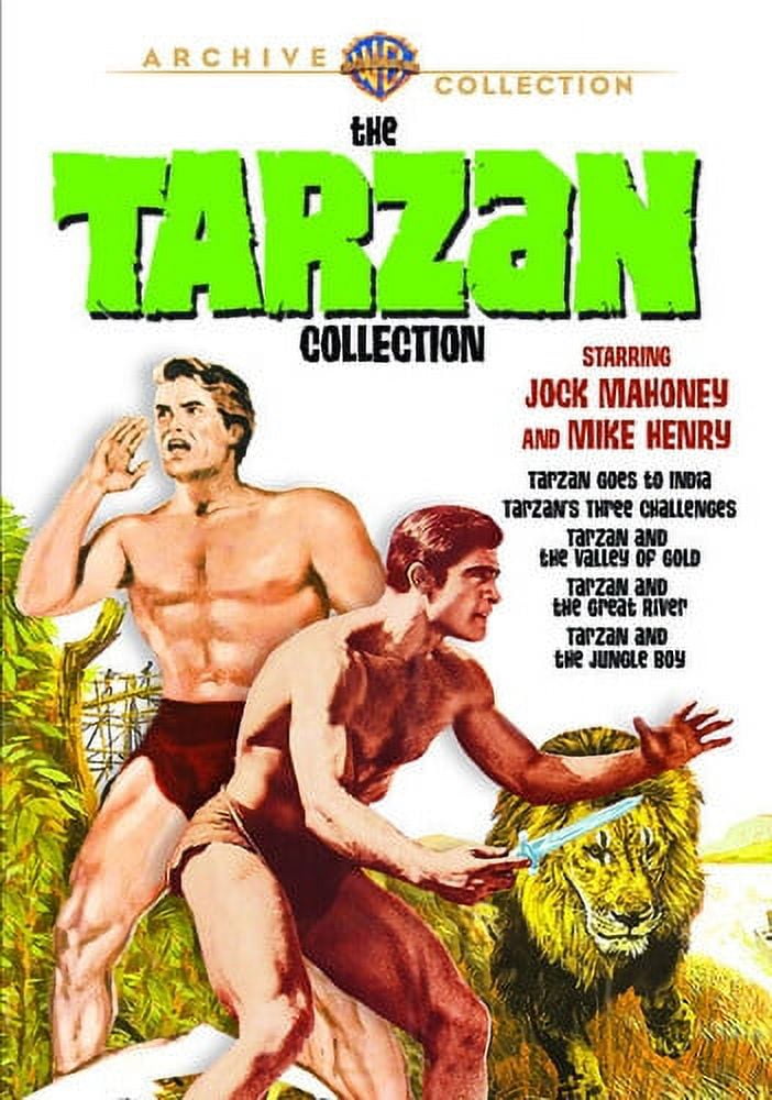 ALLIED VAUGHN The Tarzan Collection: Starring Jock Mahoney and Mike Henry (DVD), Warner Archives, Action & Adventure