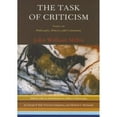 thumbnail image 1 of Pre-Owned The Task of Criticism: Essays on Philosophy, History and Community (Paperback) 0393327337 9780393327335, 1 of 1