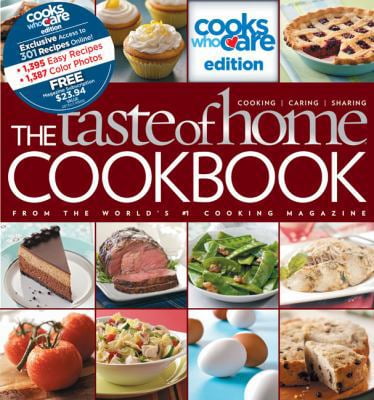 Pre-Owned The Taste of Home Cookbook: Cooks Who Care Edition (Hardcover) 0898217296 9780898217292