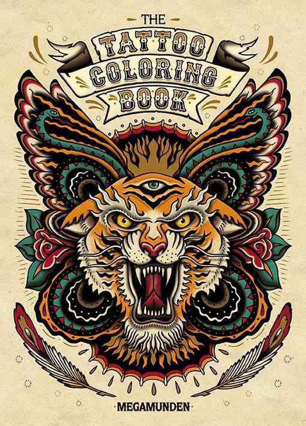 OLIVER MUNDEN; JO WATERHOUSE The Tattoo Coloring Book (Other)