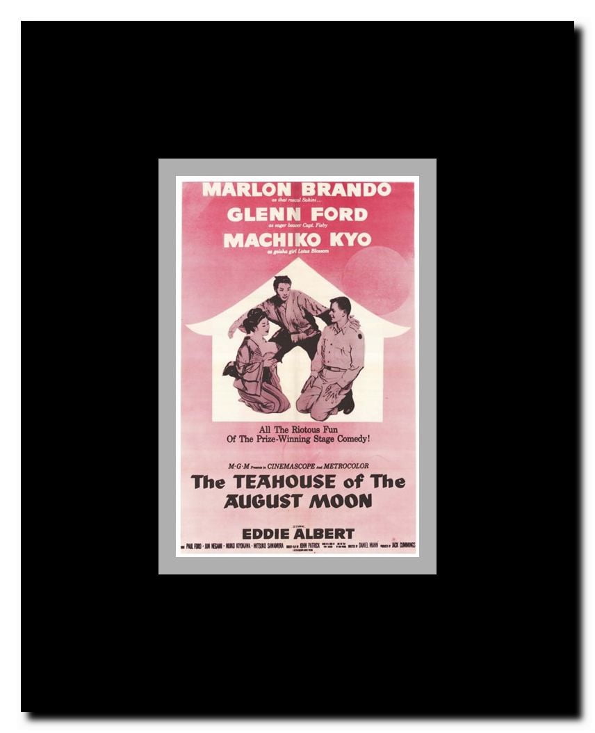 The Teahouse of the August Moon Framed Movie Poster