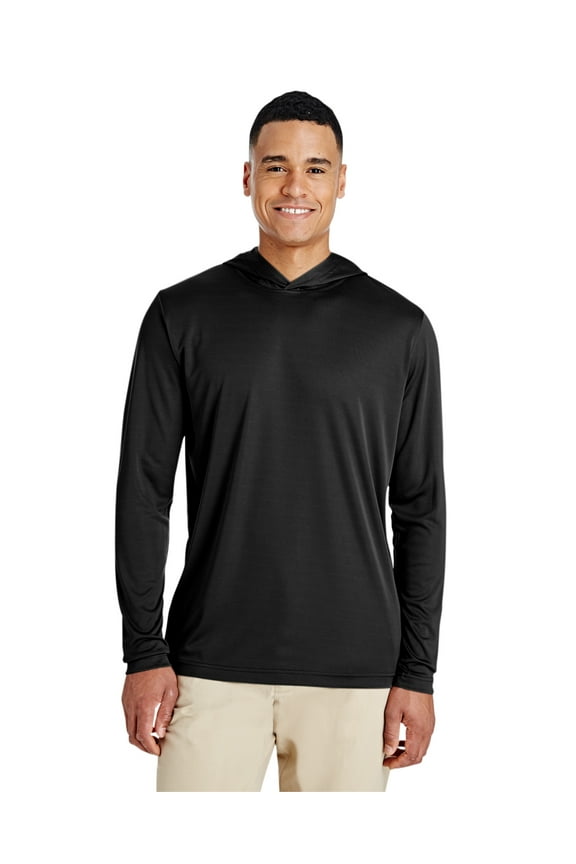 The Team 365 Men's Zone Performance Hoodie - BLACK - S