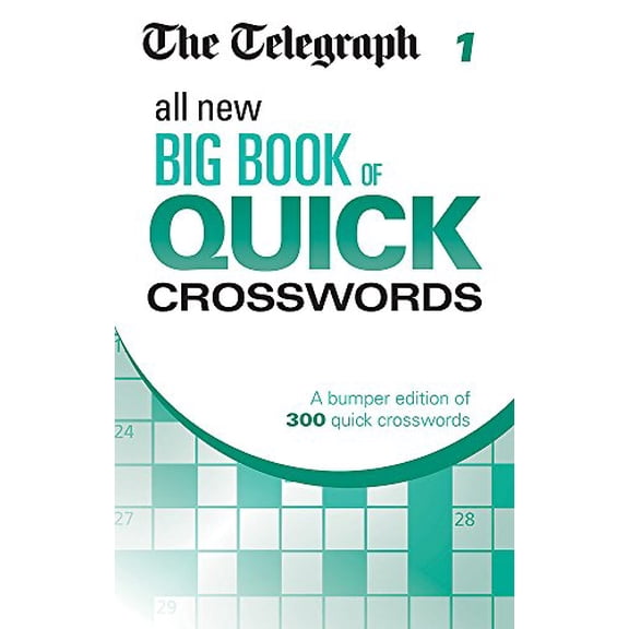 Pre-Owned The Telegraph All New Big Book of Quick Crosswords 1 (The Telegraph Puzzle Books) Paperback