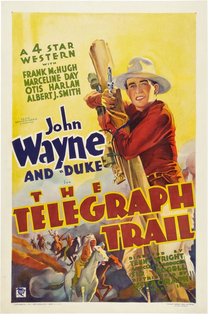 The Telegraph Trail Canvas Art -  (11 x 17)