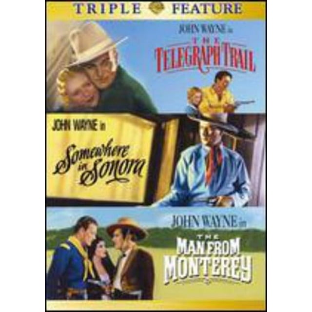 The Telegraph Trail / Somewhere in Sonora / The Man From Monterey (DVD)
