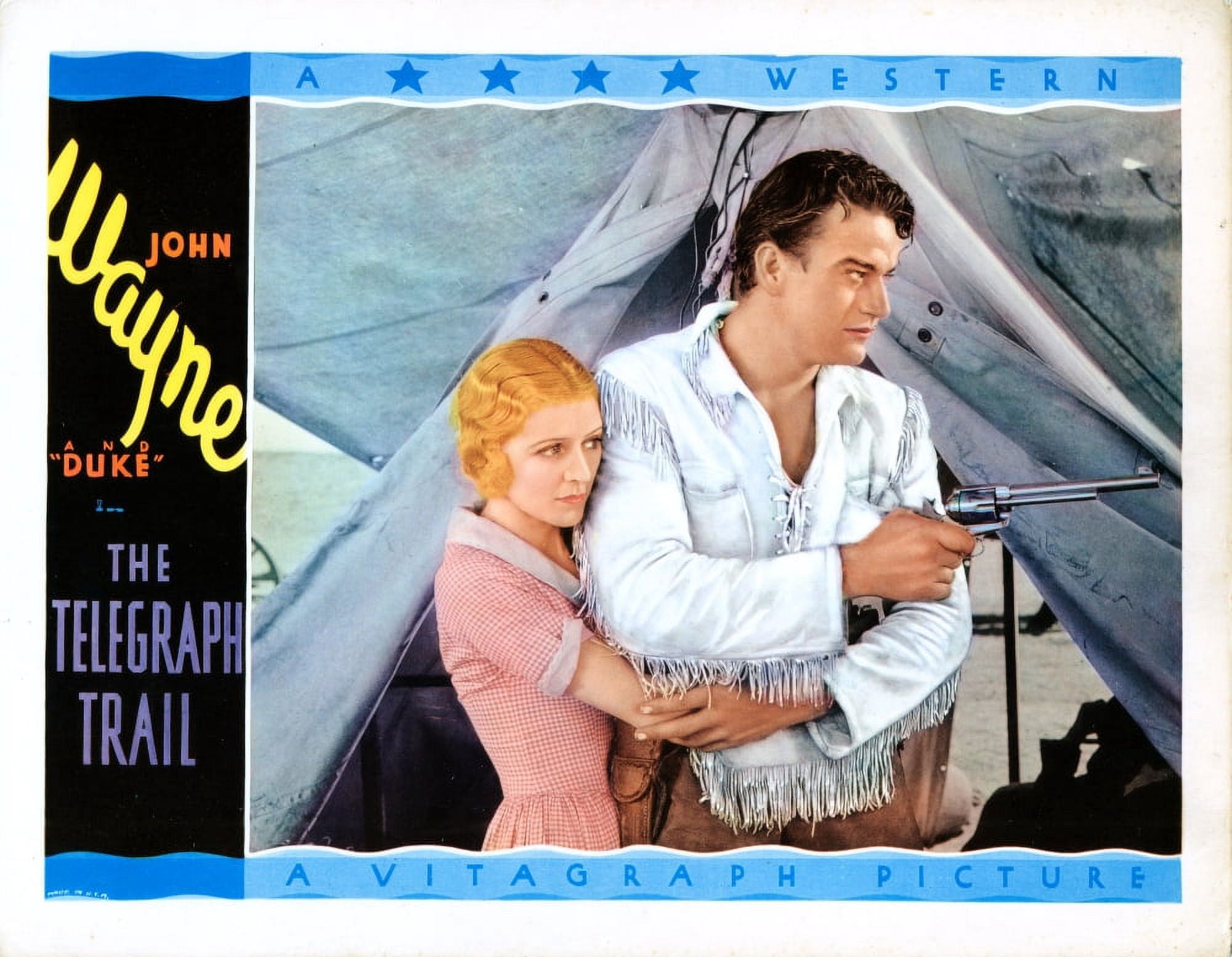 The Telegraph Trail U Canvas Art - (28 x 22)
