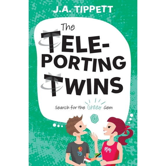 The Teleporting Twins The Teleporting Twins 4: Search for the Green Gem, Book 1, (Paperback)