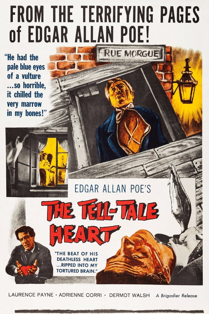 The Tell-Tale Heart Canvas Art -  (24 x 36)